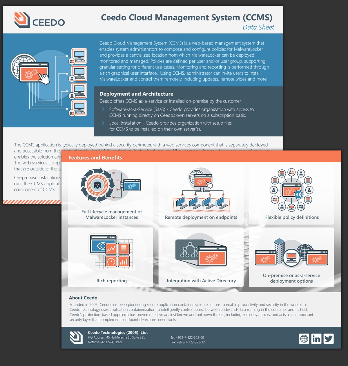 Data sheet design