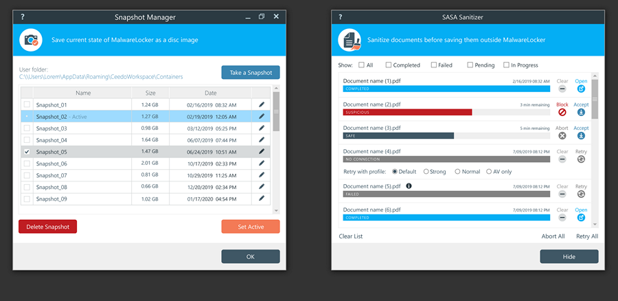 Desktop GUI design 01