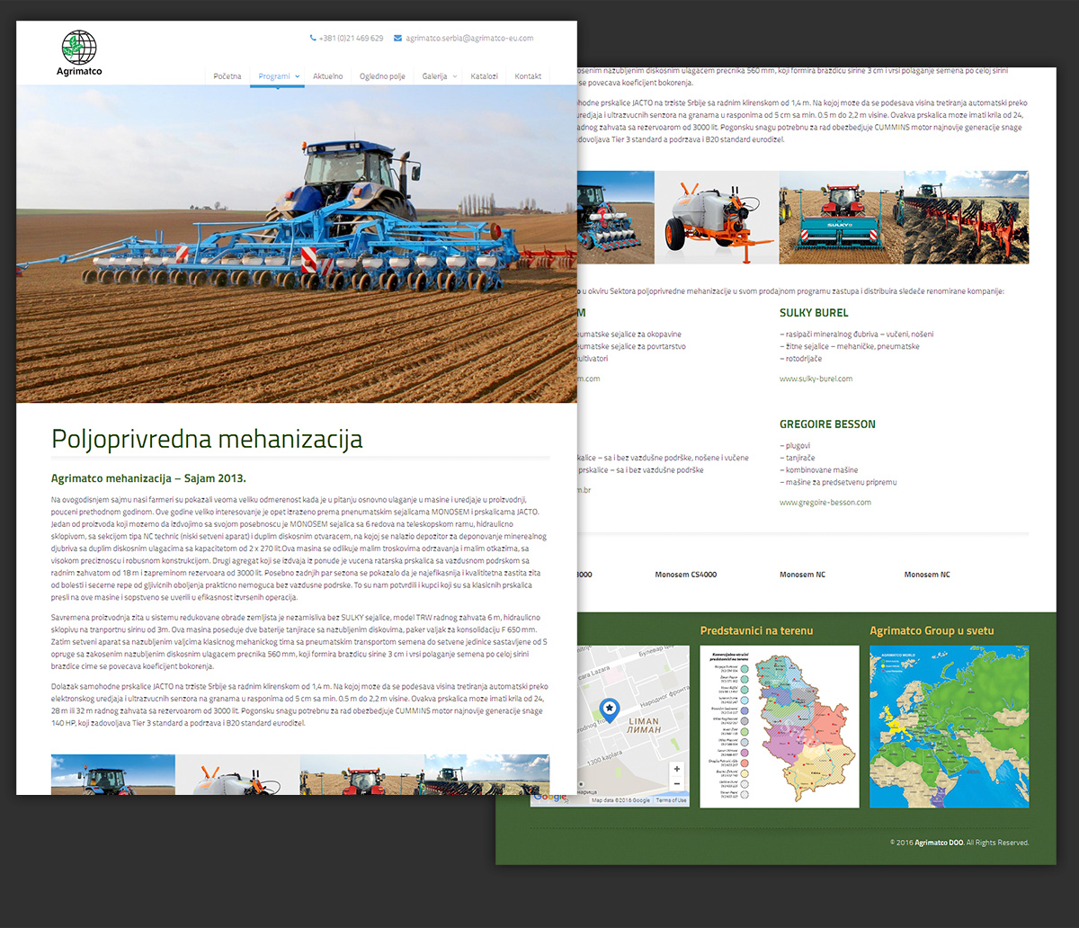 Agrimatco - web UI design 03